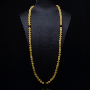 8mm鸡油黄蜜蜡108佛珠