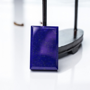 深蓝色青金石无事牌吊坠