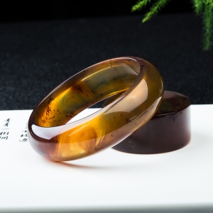 59mm棕珀手镯套装