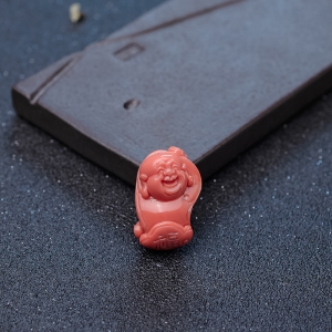 MOMO珊瑚福在眼前吊坠