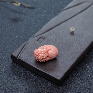 MOMO珊瑚貔貅吊坠