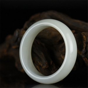 59.0mm山料和田白玉手镯