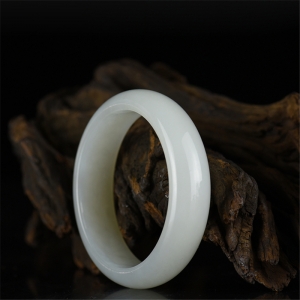 59.0mm山料和田白玉手镯