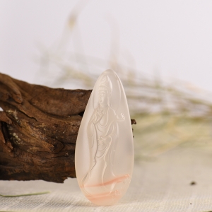 冰料南红普度众生吊坠