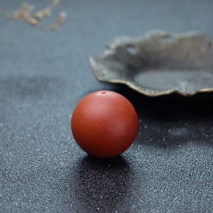 24.8mm柿子红南红圆珠