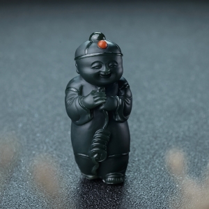 山料和田青玉财主吊坠