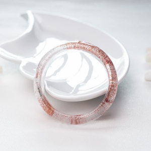 58mm金草莓晶平安镯