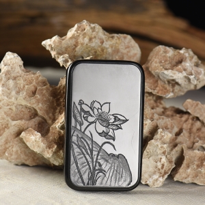 山料和田青玉荷塘清趣吊坠