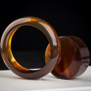 54mm棕珀手镯套装