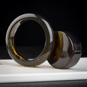 56.5mm柳青珀手镯套装