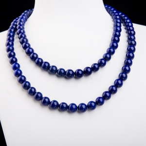7.5mm深蓝色青金石108佛珠