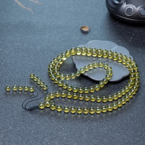 8mm墨西哥蓝珀108佛珠