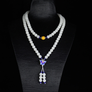 山料和田白玉多圈手串