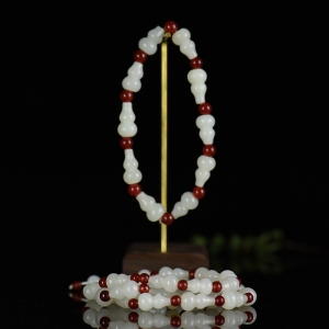 籽料和田白玉福禄套装