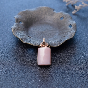 18K深水珊瑚吊坠