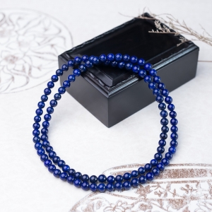 5.5mm深蓝色青金石108佛珠