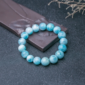 12mm海纹石单圈手串