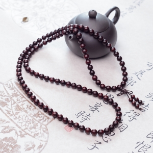 8mm带星小叶紫檀108佛珠