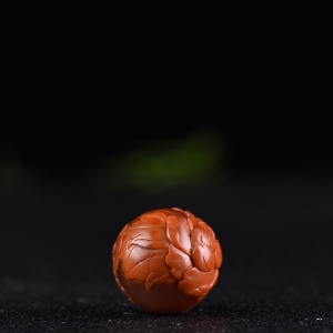 南红花开富贵圆珠配件