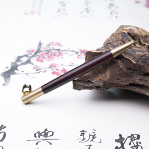 水波纹小叶紫檀烟斗