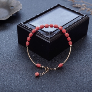 MOMO珊瑚单圈手链