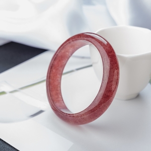 58.5mm草莓晶平安镯