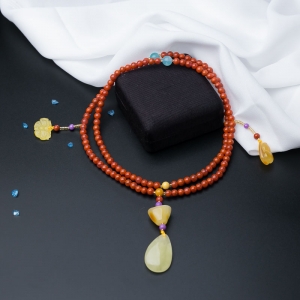 5mm南红多圈手串