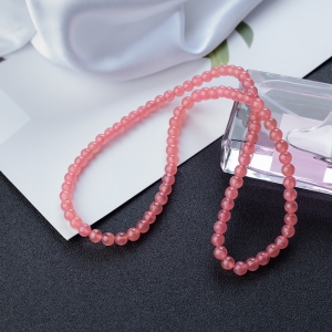 6mm红纹石多圈手串