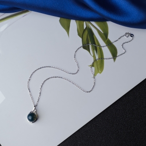 18K多米蓝珀项链