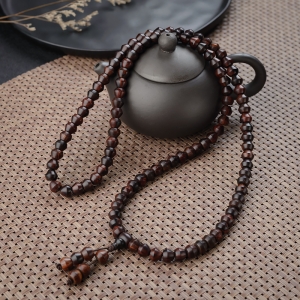 海南黄花梨钻石珠108佛珠