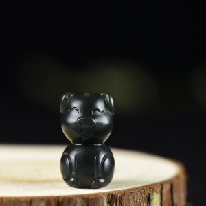 山料和田青玉福猪吊坠