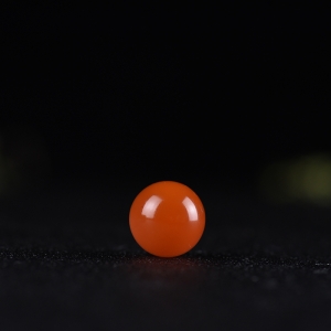 15.5mm樱桃红南红圆珠