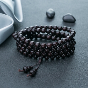 8mm半星小叶紫檀多圈手串