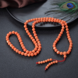 6.5mmMOMO珊瑚108佛珠