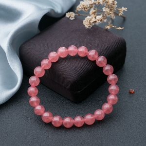 8mm红纹石单圈手串