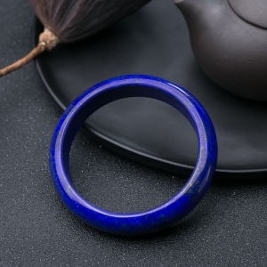 62mm天蓝色青金石平安镯