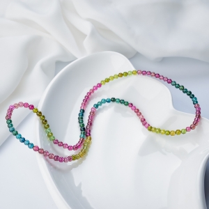 4mm碧玺多圈手串