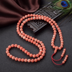 6mmMOMO珊瑚108佛珠