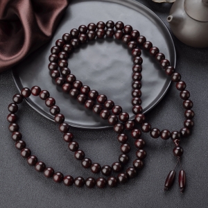 12mm满星小叶紫檀108佛珠