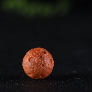 19mm柿子红南红火星配件