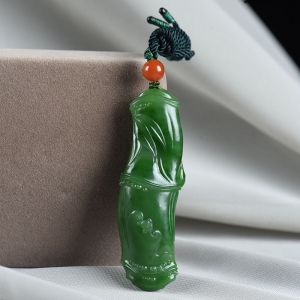 山料和田碧玉祝福吊坠