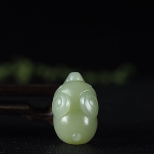 山料和田青玉太平有象吊坠