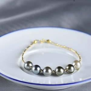 18K海水珍珠手链