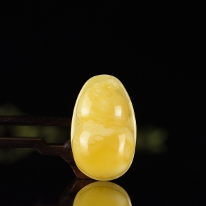 白花蜜蜜蜡葫芦吊坠