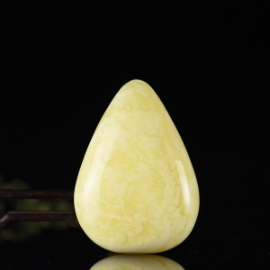 白花蜜蜜蜡水滴吊坠