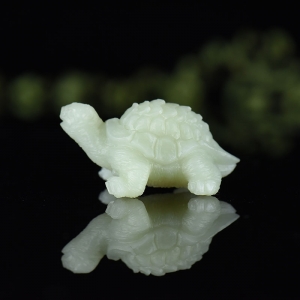 山料和田白玉八方来财摆件