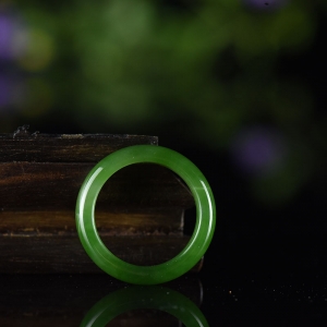 山料和田碧玉指环