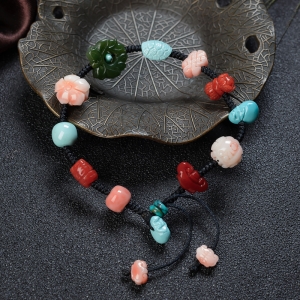 多宝DIY编织单圈手串