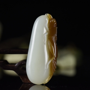 山料和田糖玉一鸣惊人吊坠