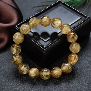 13mm钛晶单圈手串